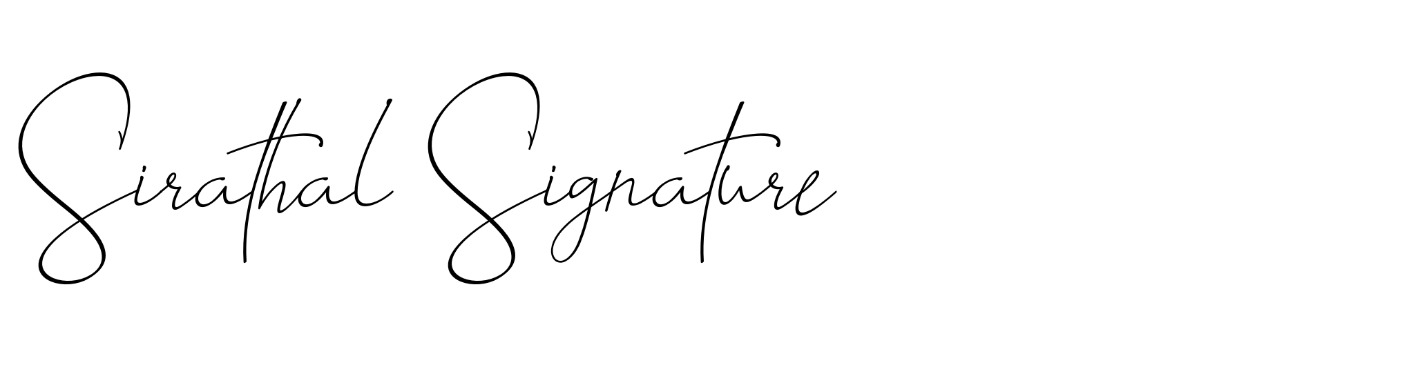 Sirathal Signature image